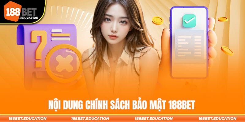 Nội dung chính của chính sách bảo mật